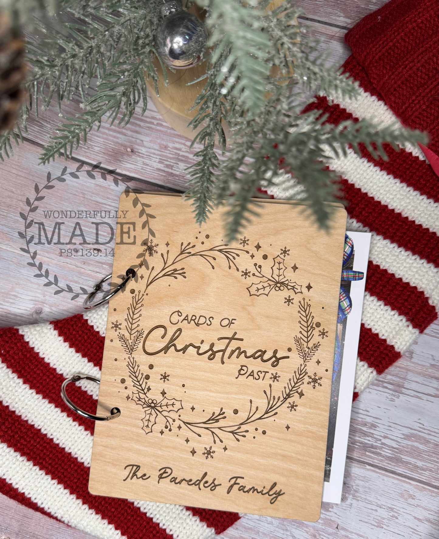 Christmas Card Keeper