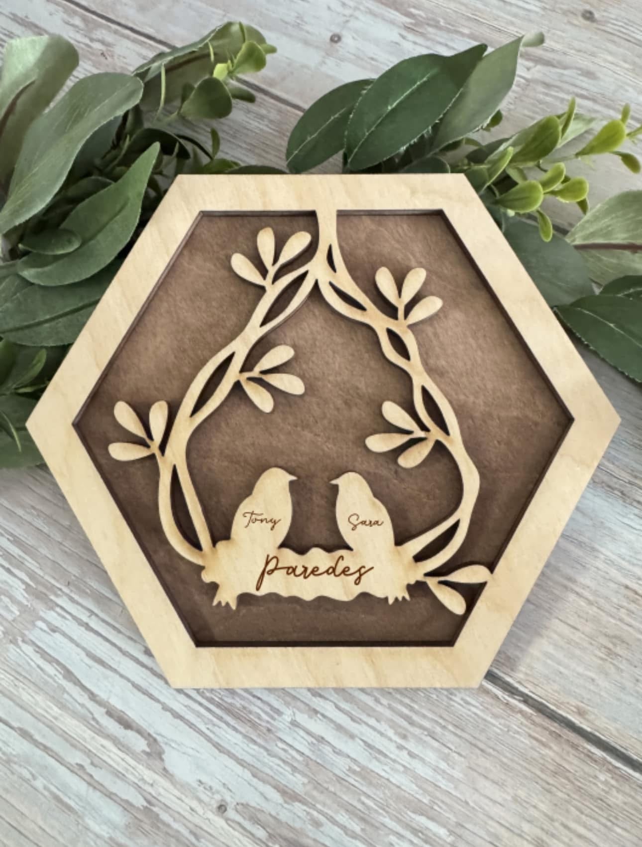 Love Bird Valentine's Day Sign