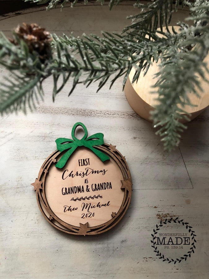 First Christmas as Grandma & Grandpa