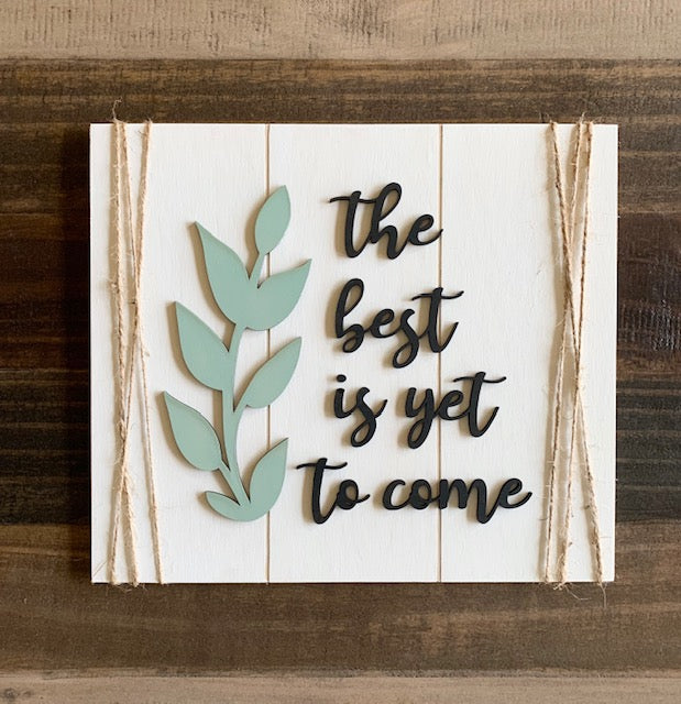 Best is Yet to Come Paint Party DIY Painting Class (Host: Melissa)