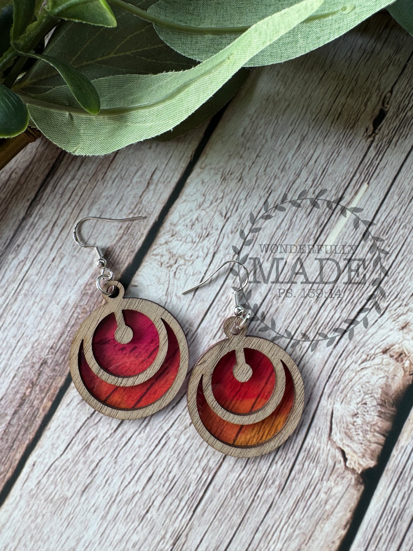 Double Circle Earrings