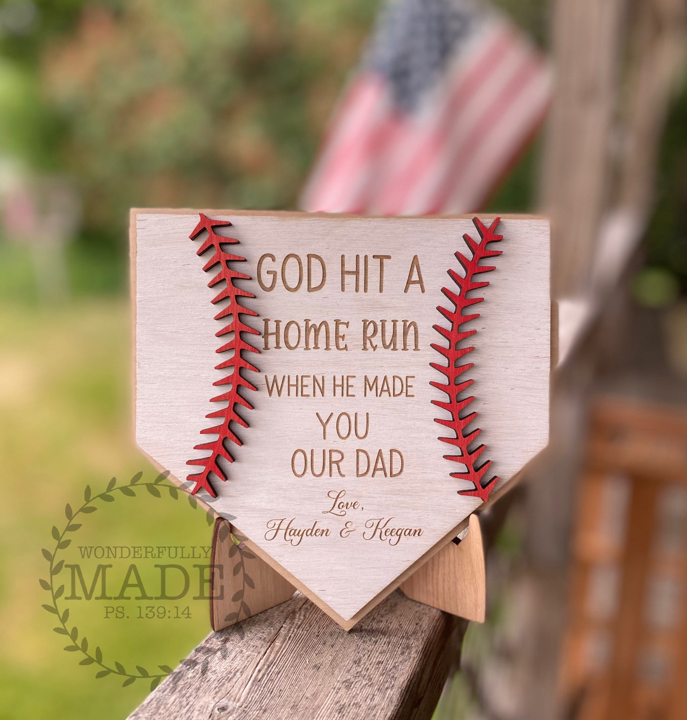 Baseball Dad/Grandpa Sign