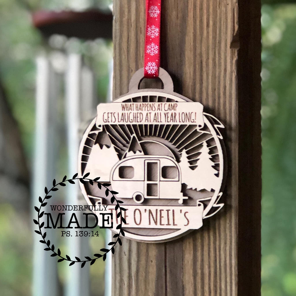 Camper Ornament