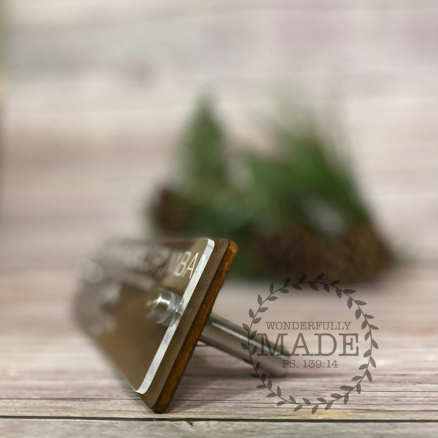 Custom Desk Name Sign