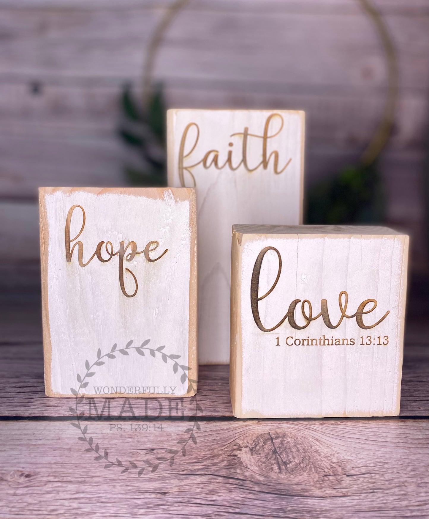 3 Piece Standing Shelf Sitters