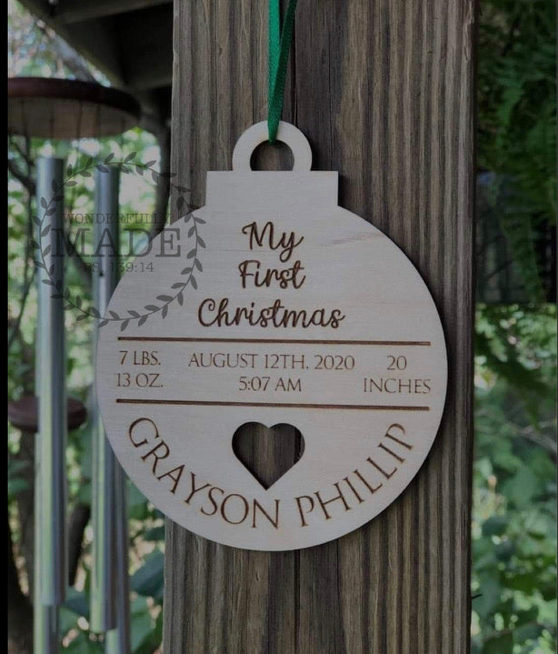 Baby's First Ornament