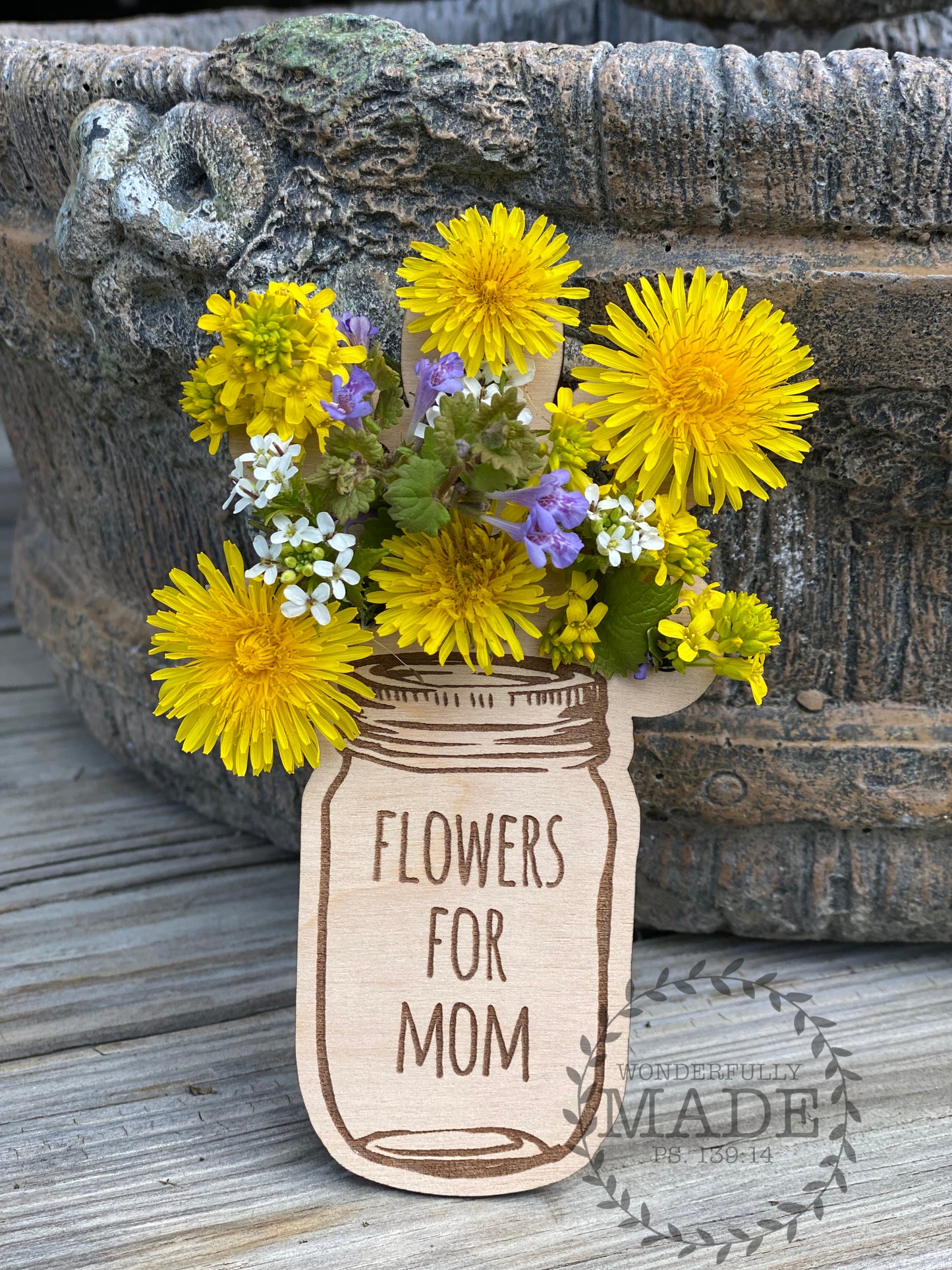 Dandelion Holder