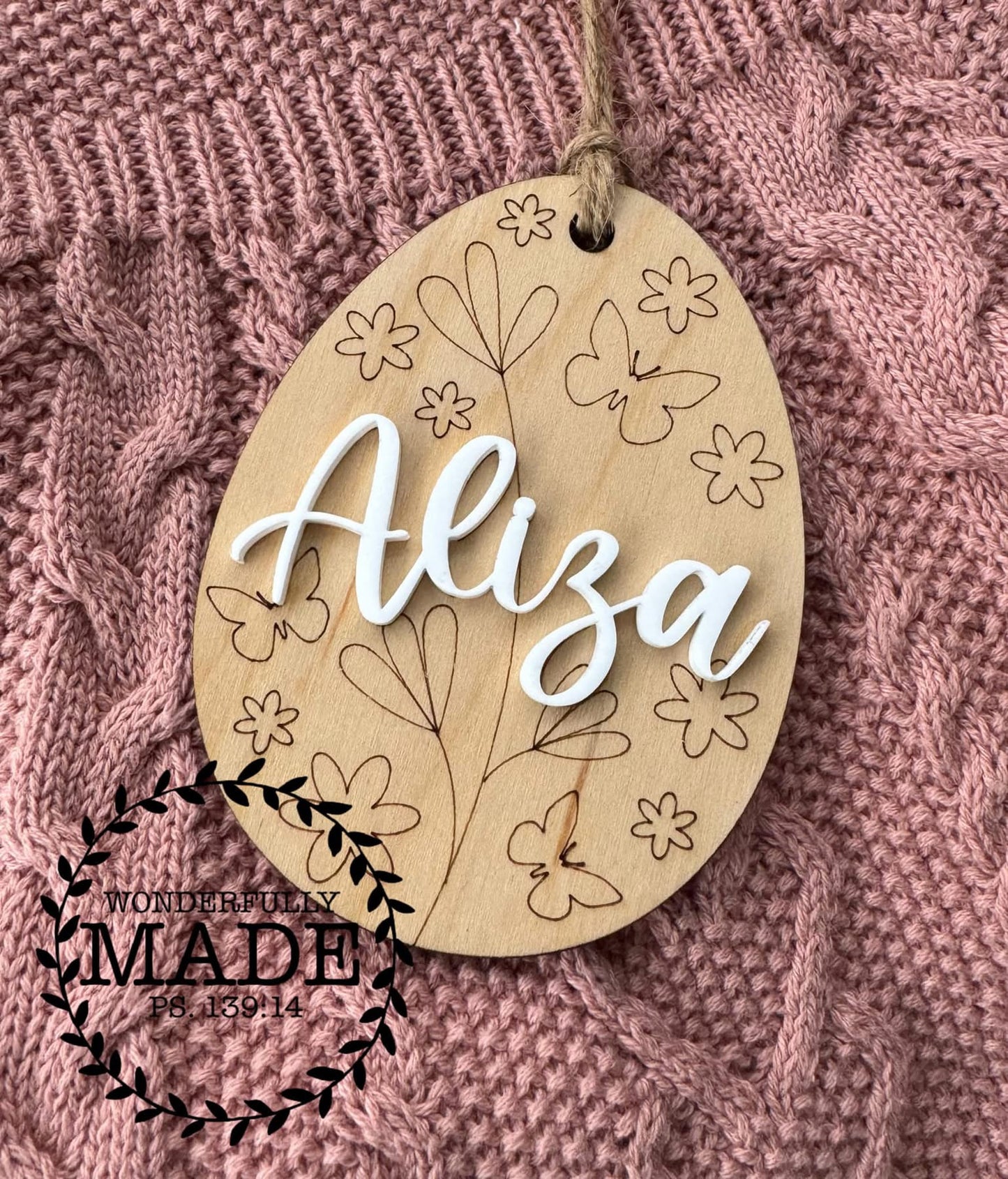 Easter Basket Tag