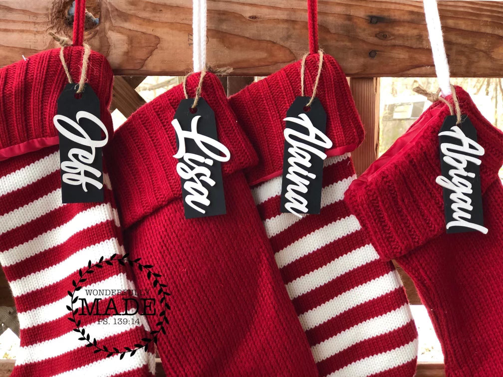 Personalized Stocking Tags