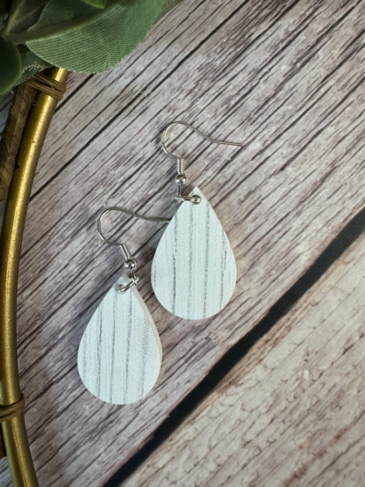Faux White Wash-Teardops