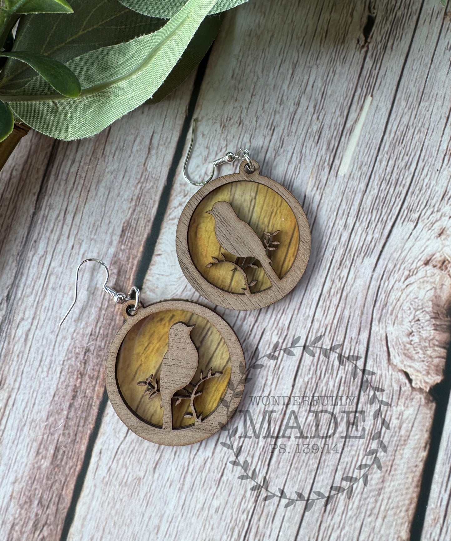 Bird on a Branch Earrings