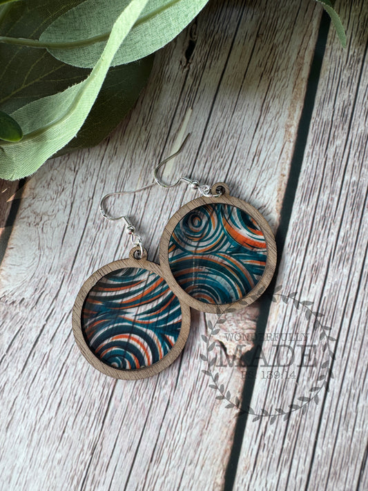 Swirly Earrings