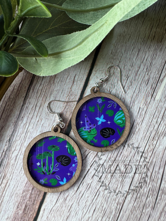 Frog Earrings