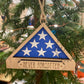 Flag Memorial Ornament
