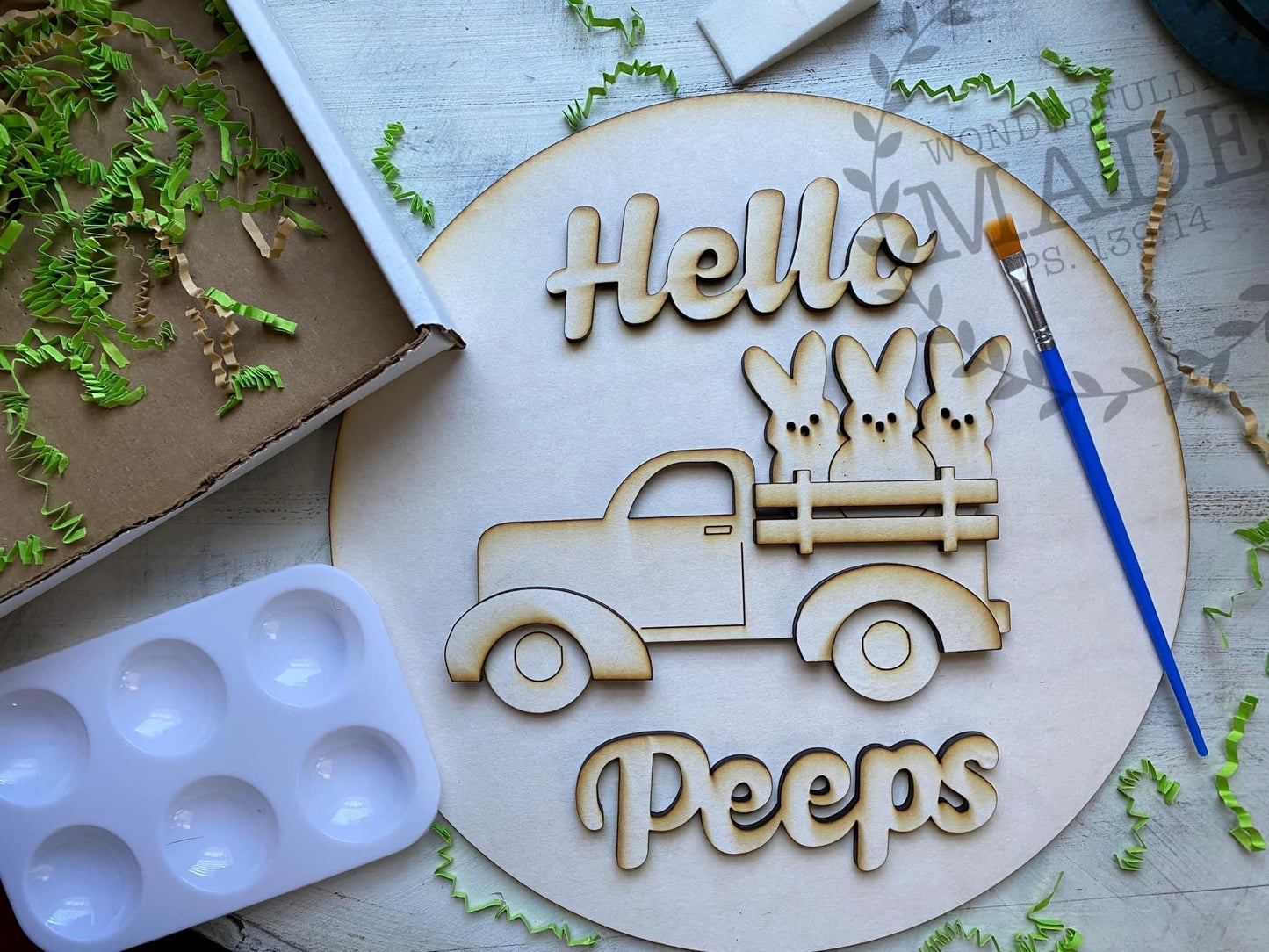 Hello Peeps Paint Kit