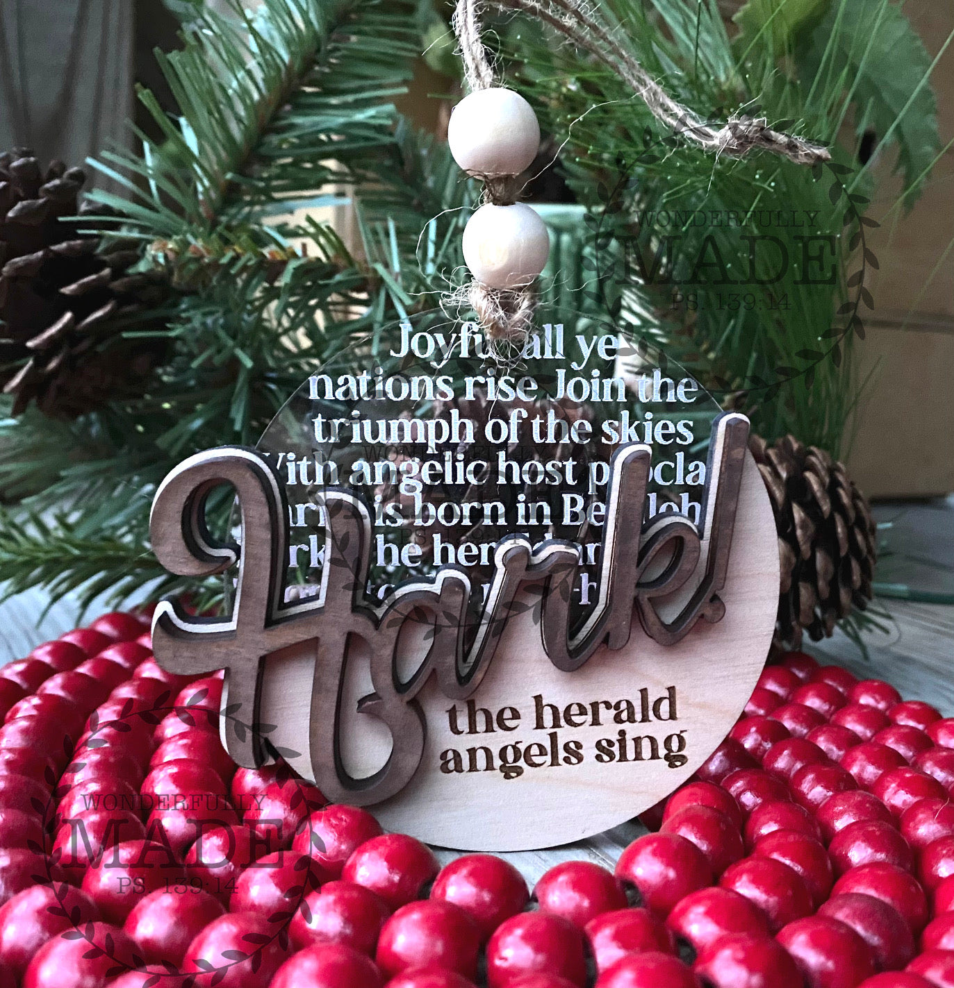 Hark! 2 Ornament Set