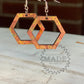 Hexagon Earrings