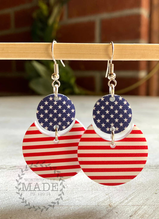 Stars & Stripes Earrings